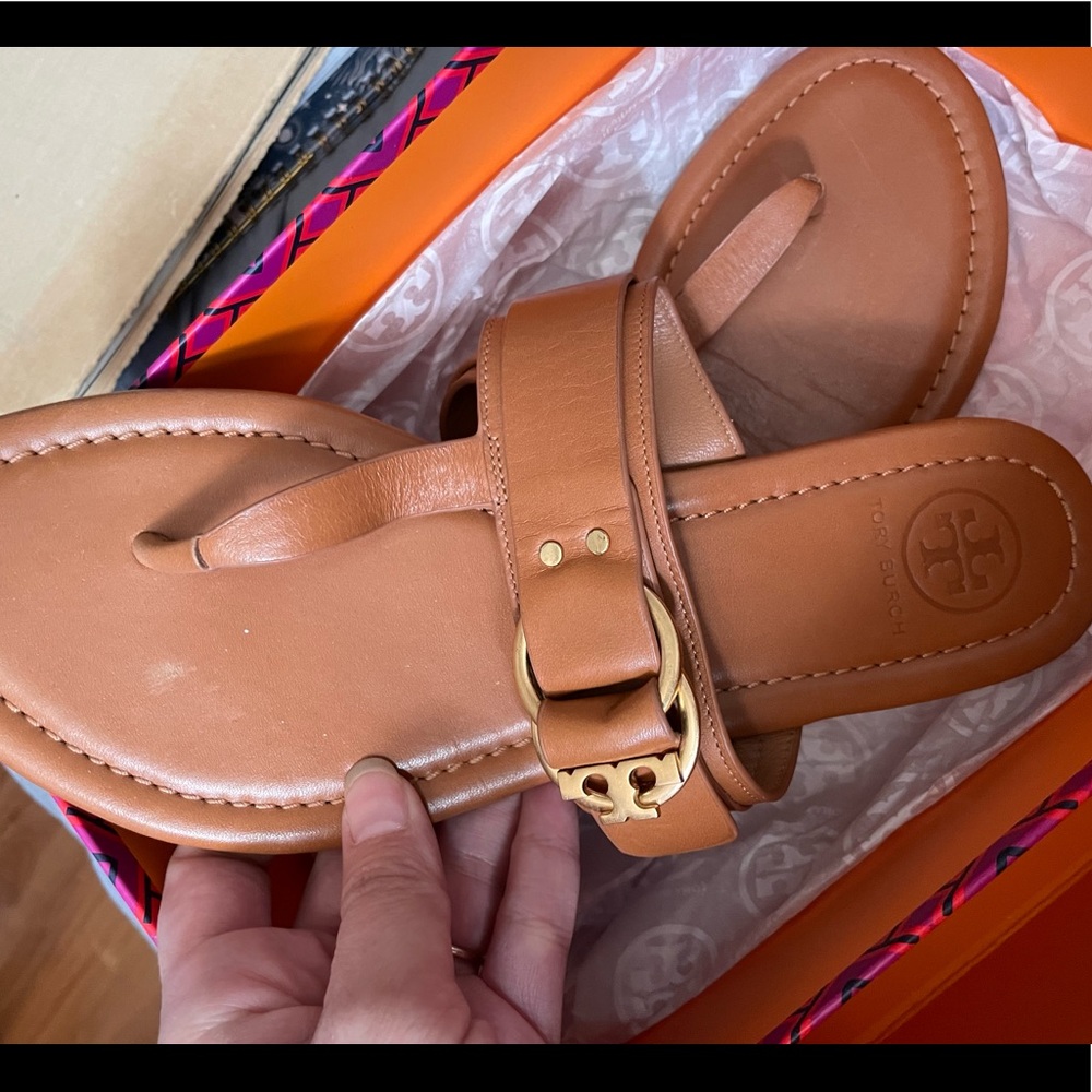 Tory Burch brown sandals